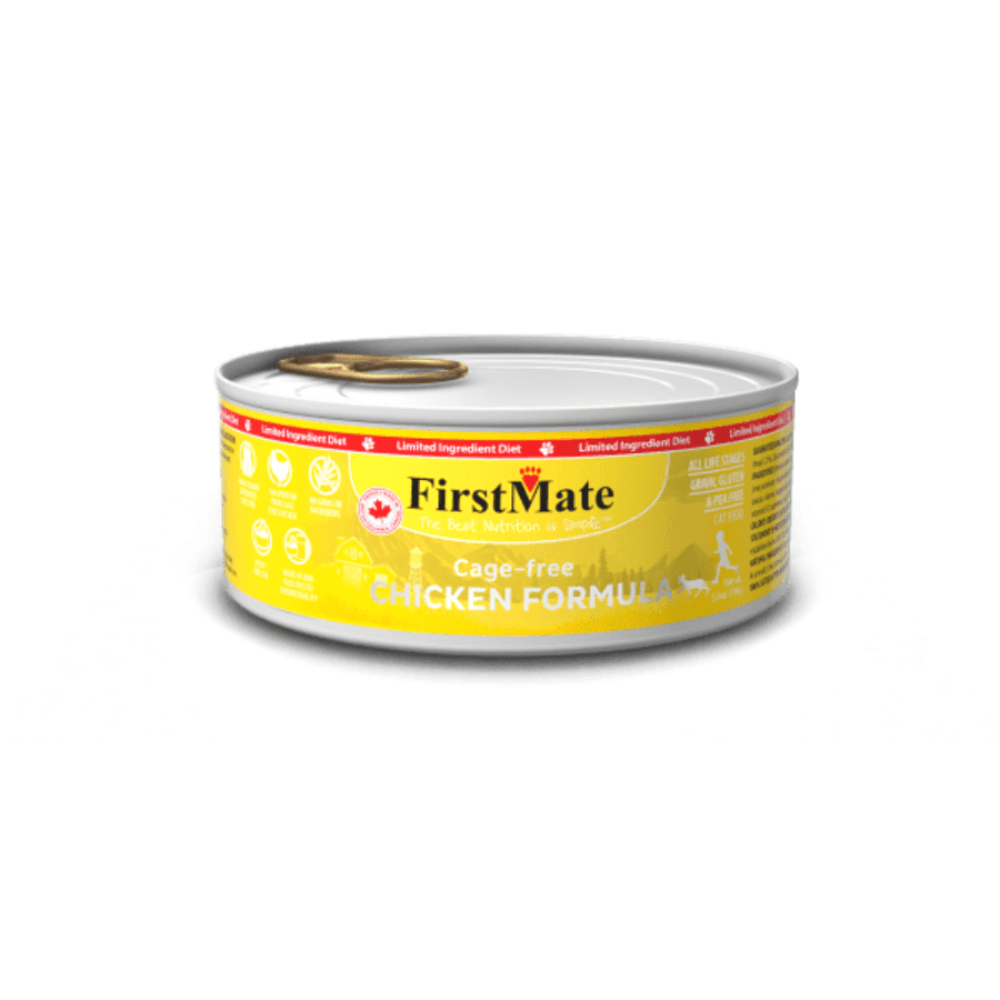 FirstMate Wet Cat Food - Limited Ingredient Cage Free Chicken Formula Canned - Toronto Pets