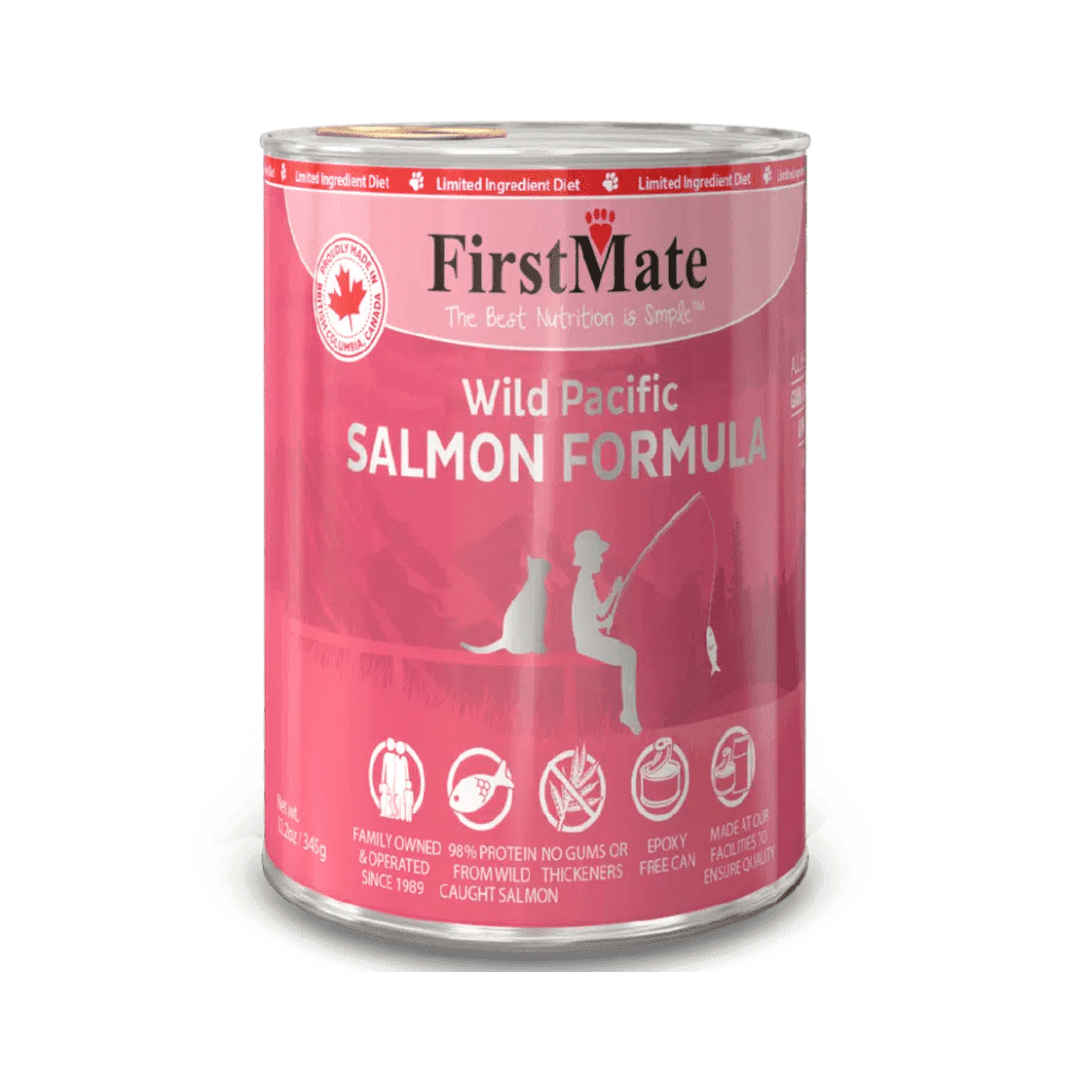 FirstMate Wet Cat Food - Limited Ingredient Wild Pacific Salmon Canned - Toronto Pets