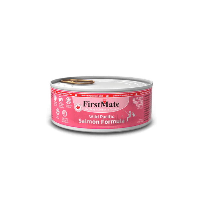 FirstMate Wet Cat Food - Limited Ingredient Wild Pacific Salmon Canned - Toronto Pets