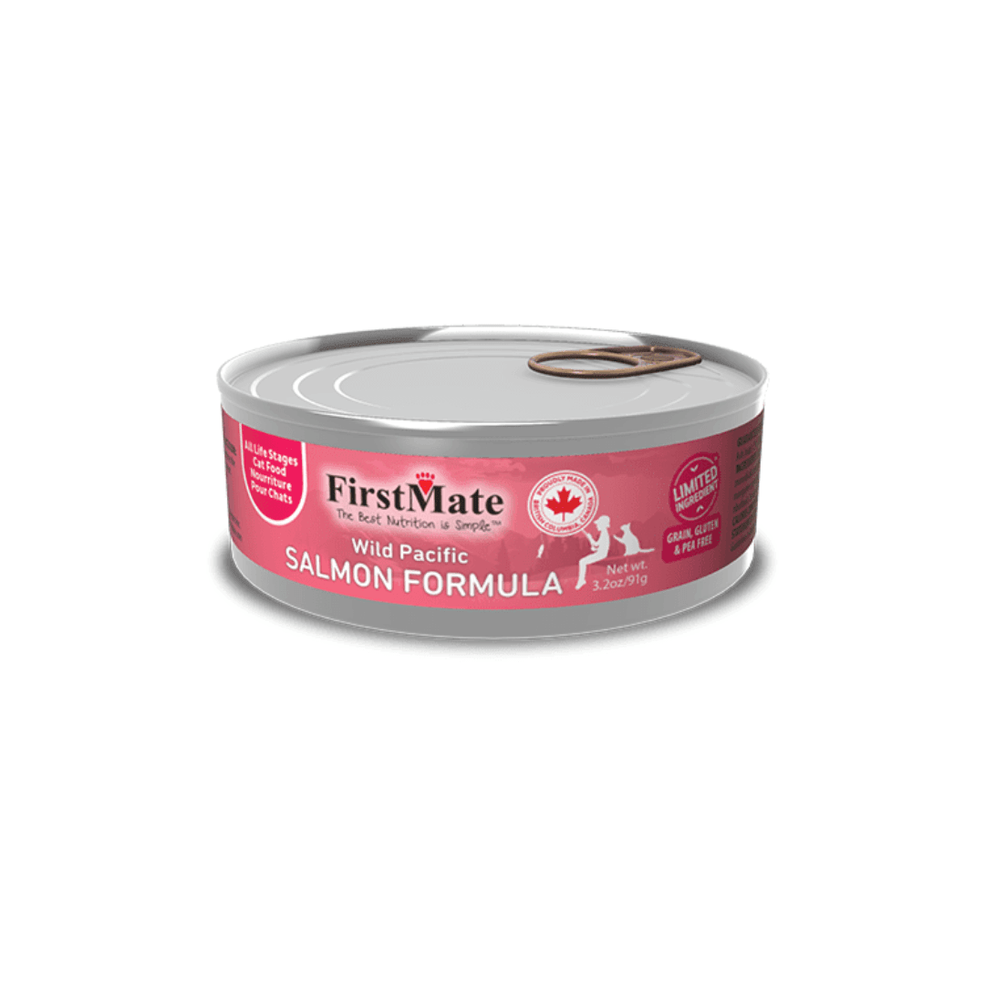 FirstMate Wet Cat Food - Limited Ingredient Wild Pacific Salmon Canned - Toronto Pets