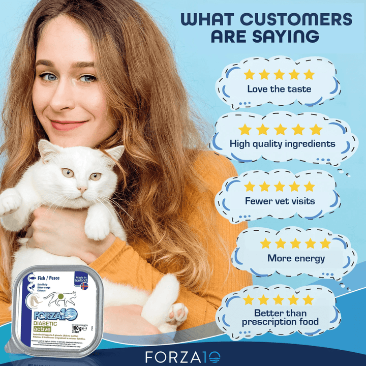 Forza10 Cat Wet - Nutraceutic Actiwet Diabetic Support Icelandic Fish Recipe Canned - Toronto Pets