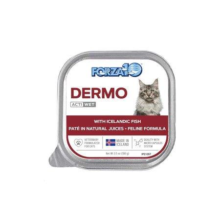 Forza10 Wet Cat Food - Nutraceutic Actiwet Dermo Support Icelandic Fish Recipe Canned - Toronto Pets