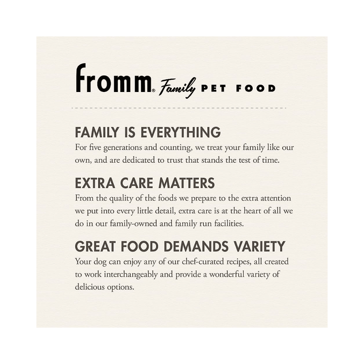 Fromm Dry Dog Food - Beef Frittata Veg - Toronto Pets