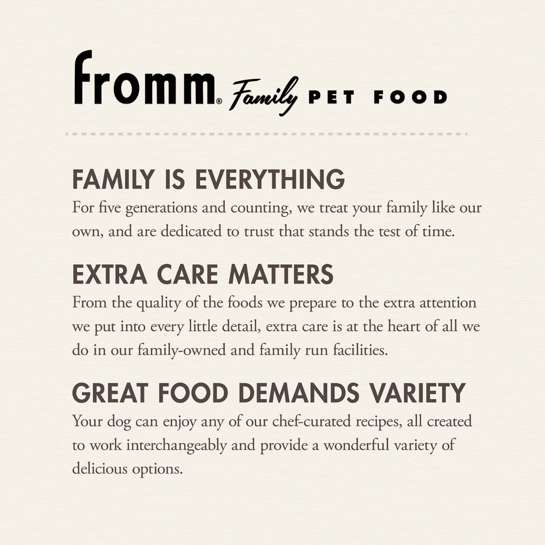 Fromm Dry Dog Food - Pork & Peas Recipe - Toronto Pets