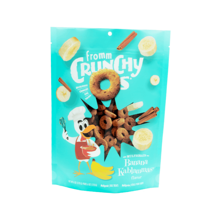 Fromm Dry Dog Treats - Crunchy O's Banana Kablammas - Toronto Pets