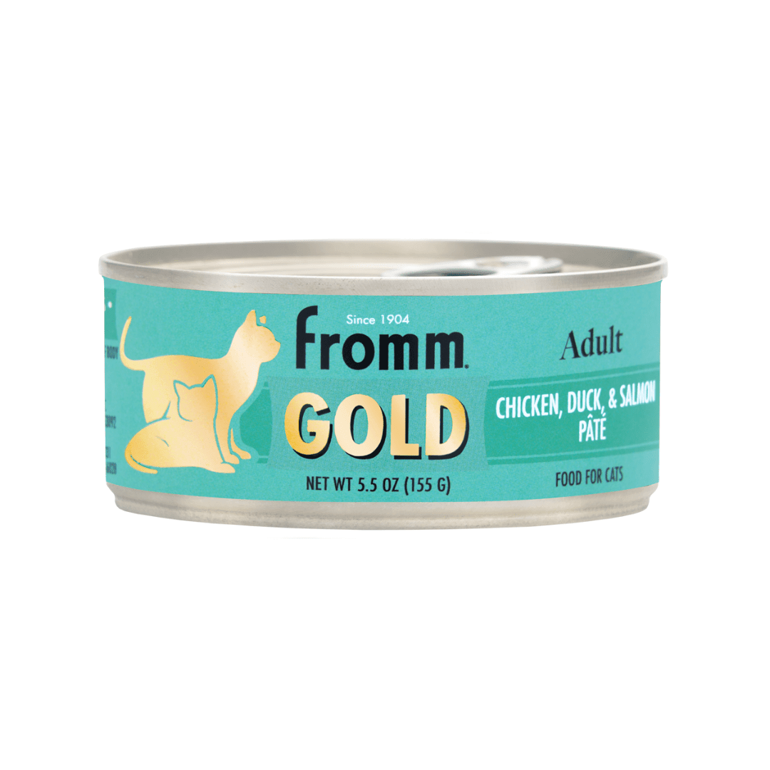 Fromm Wet Cat Food - Gold Adult Chicken, Duck & Salmon Pate Canned - Toronto Pets