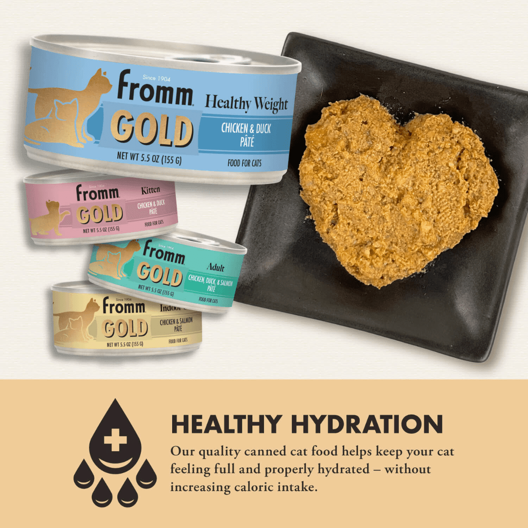 Fromm Wet Cat Food - Gold Healthy Weight Chicken & Duck Pate - Toronto Pets