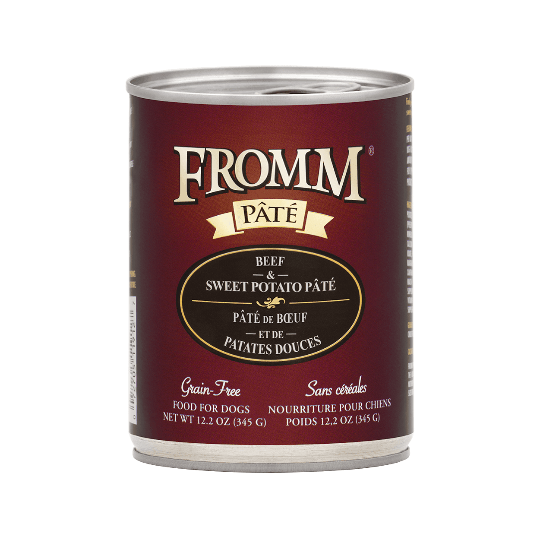 Fromm Wet Dog Food - Beef & Sweet Potato Pate Canned - Toronto Pets