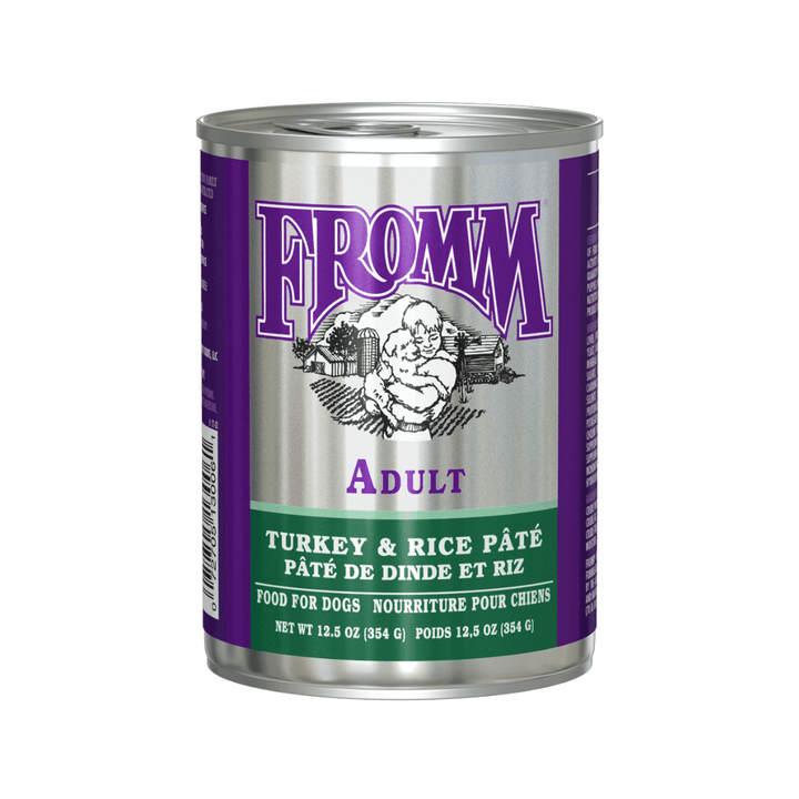 Fromm Wet Dog Food - Classic Adult Turkey & Rice Pate Canned - Toronto Pets