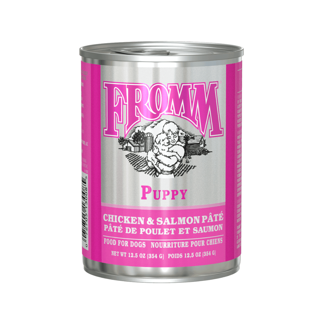 Fromm Wet Dog Food - Classic Puppy Chicken & Salmon Pate Canned - Toronto Pets