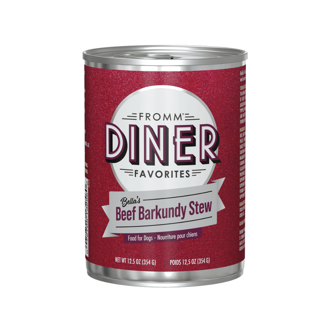 Fromm Wet Dog Food - Diner Bella's Beef Barkundy Stew Canned - Toronto Pets