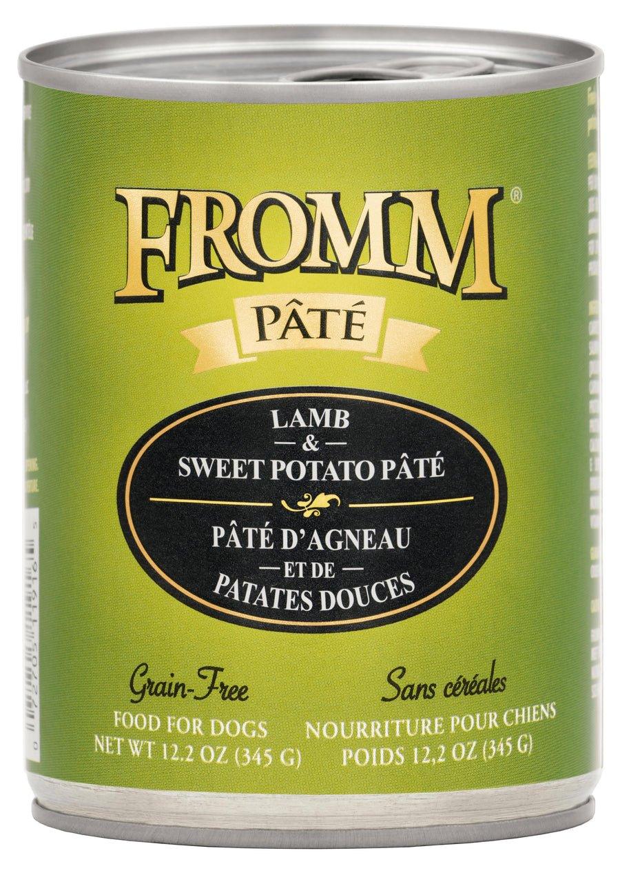 Fromm Wet Dog Food - Grain - Free Lamb and Sweet Potato Pate Canned - Toronto Pets