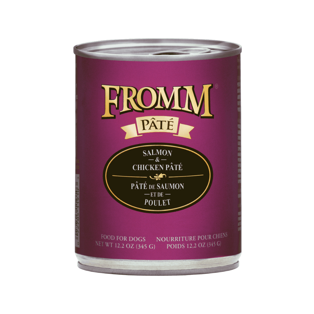 Fromm Wet Dog Food - Grain - Free Salmon & Chicken Pate Canned - Toronto Pets