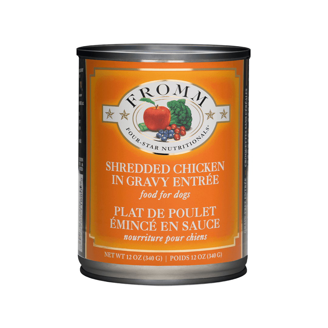 Fromm Wet Dog Food - Shredded Chicken in Gravy Canned - Toronto Pets