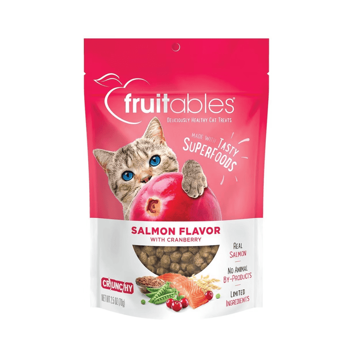 Fruitables Cat Treats - Salmon Flavor with Cranberry - Toronto Pets