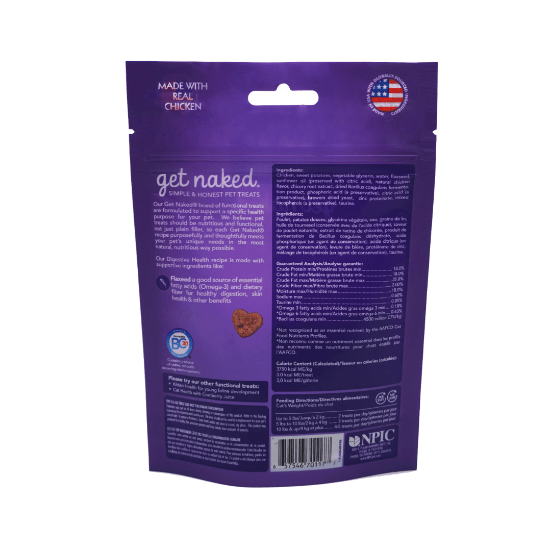 Get Naked Cat Treats - Digestive Health Soft Treats - Toronto Pets