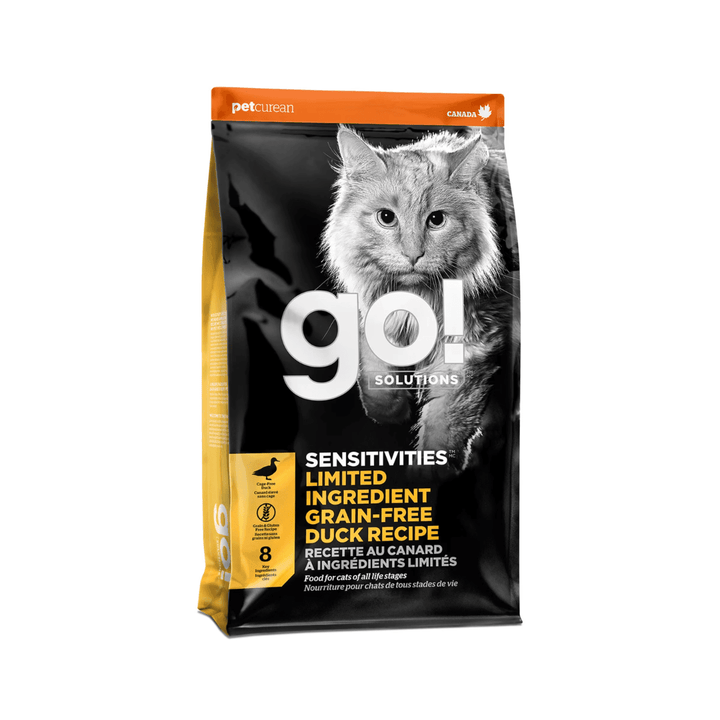 Go! Sensitivities Dry Cat Food - Limited Ingredient Grain - Free Duck Recipe - Toronto Pets