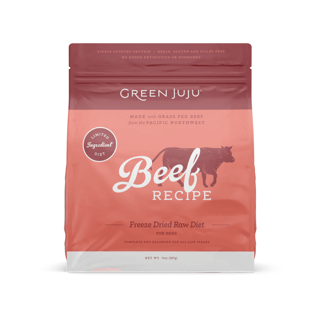 Green Juju Freeze Dried Dog Food - Beef Recipe - Toronto Pets