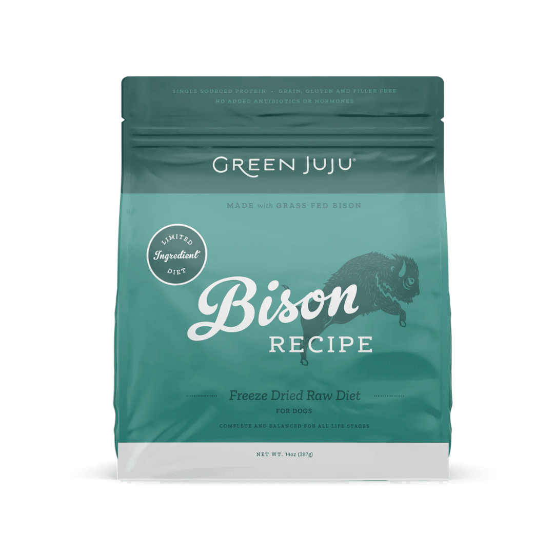 Green Juju Freeze Dried Dog Food - Bison Recipe - Toronto Pets