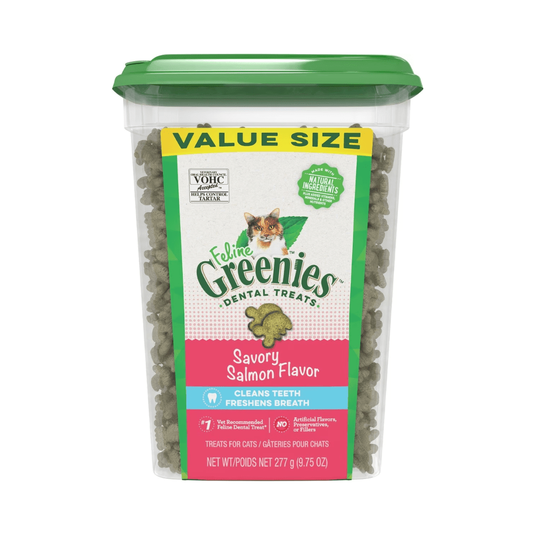 Greenies Cat Dental Treats - Savory Salmon Flavor Adult - Toronto Pets