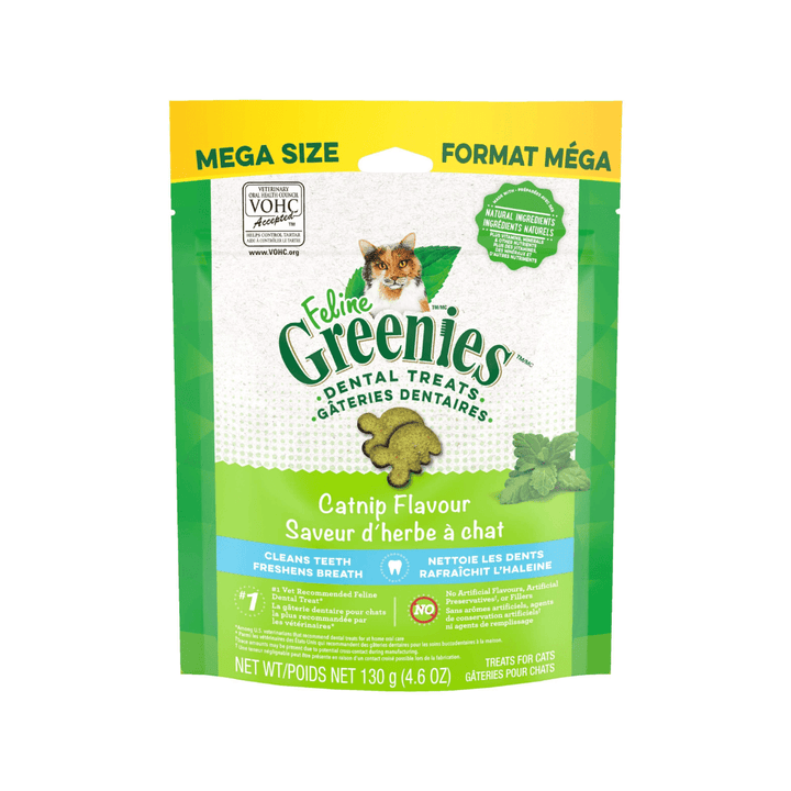 Greenies Cat Treats - Dental Treats Catnip - Toronto Pets