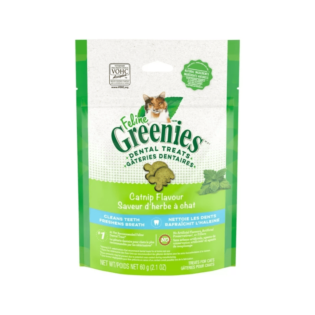 Greenies Cat Treats - Dental Treats Catnip - Toronto Pets