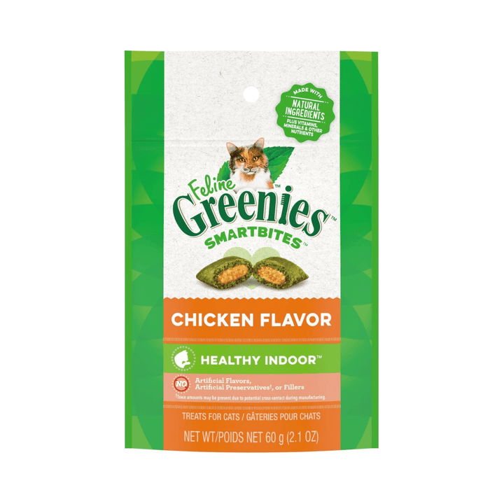 Greenies Cat Treats - Healthy Indoor Chicken Flavor - Toronto Pets