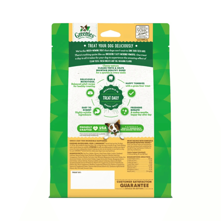 Greenies Original Dog Dental Treats - Grain - free Regular - Toronto Pets