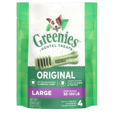 Greenies Original Dog Dental Treats - Large - Toronto Pets