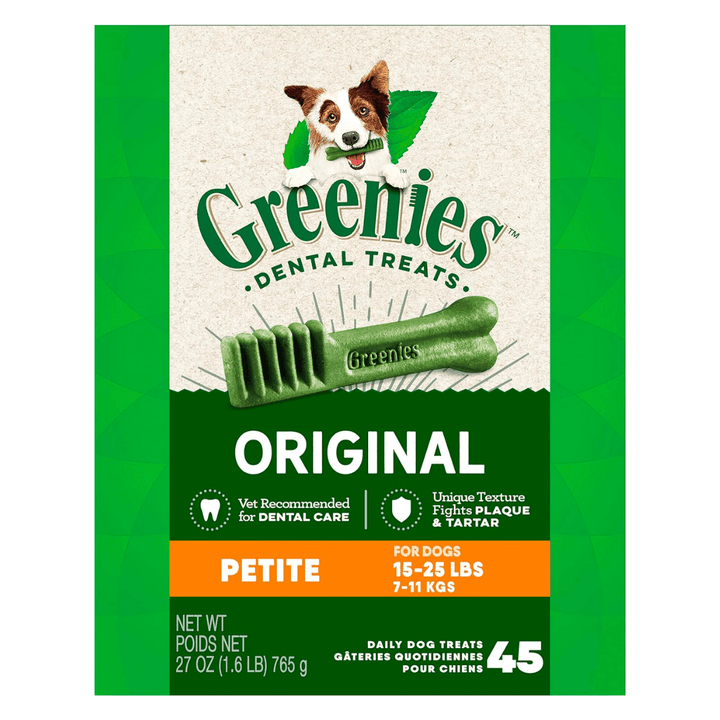 Greenies Original Dog Dental Treats - Petite - Toronto Pets