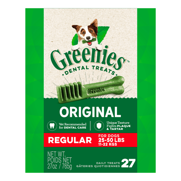 Greenies Original Dog Dental Treats - Regular - Toronto Pets