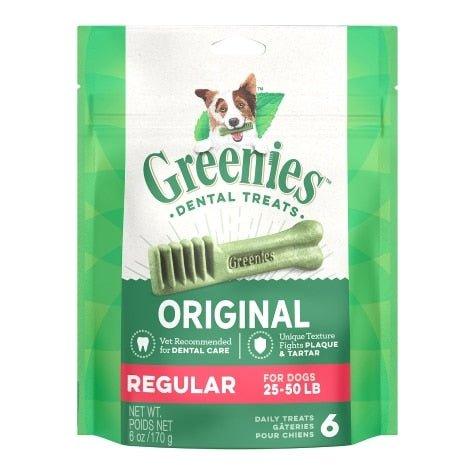 Greenies Original Dog Dental Treats - Regular - Toronto Pets