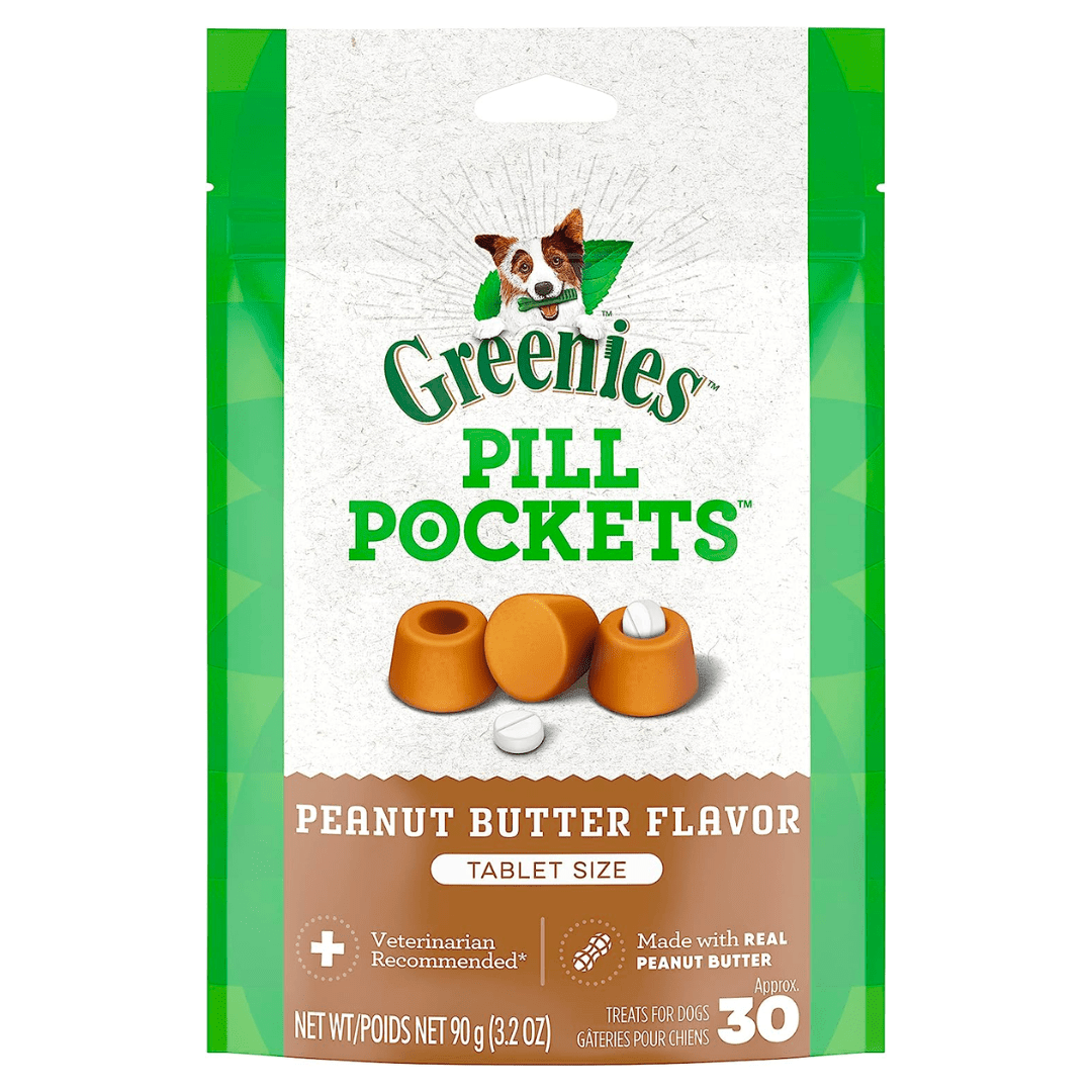 Greenies Pill Pockets Dog Treats - Peanut Butter Flavor - Toronto Pets