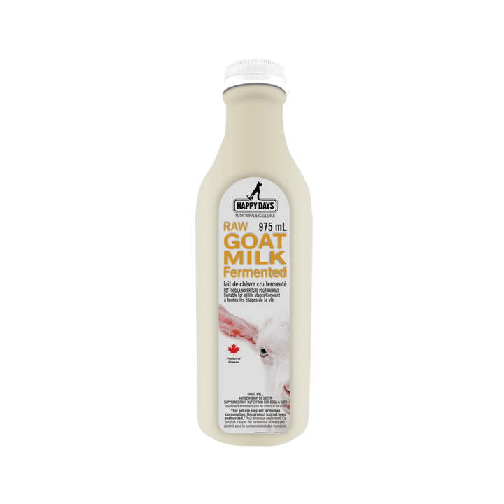 Happy Days Dairy Frozen Dog and Cat Milks - Raw Fermented Goat Milk - Toronto Pets