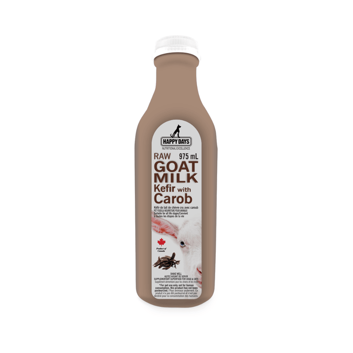 Happy Days Dairy Frozen Dog and Cat Milks - Raw Goat Milk Kefir With Carob - Toronto Pets