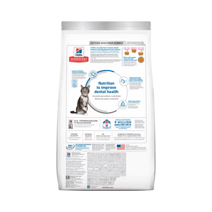 Hill's Science Diet Dry Cat Food - Adult Oral Care - Toronto Pets