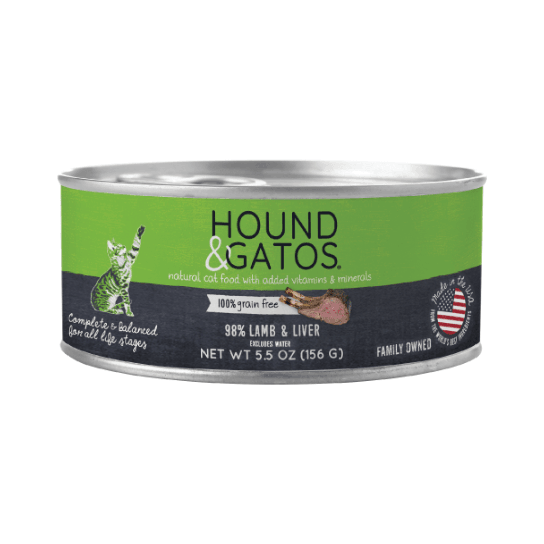 Hound & Gatos Wet Cat Food - Lamb & Liver Canned - Toronto Pets