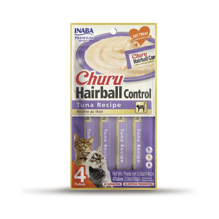 Inaba Cat Churu Hairball Control - Tuna Recipe - Toronto Pets