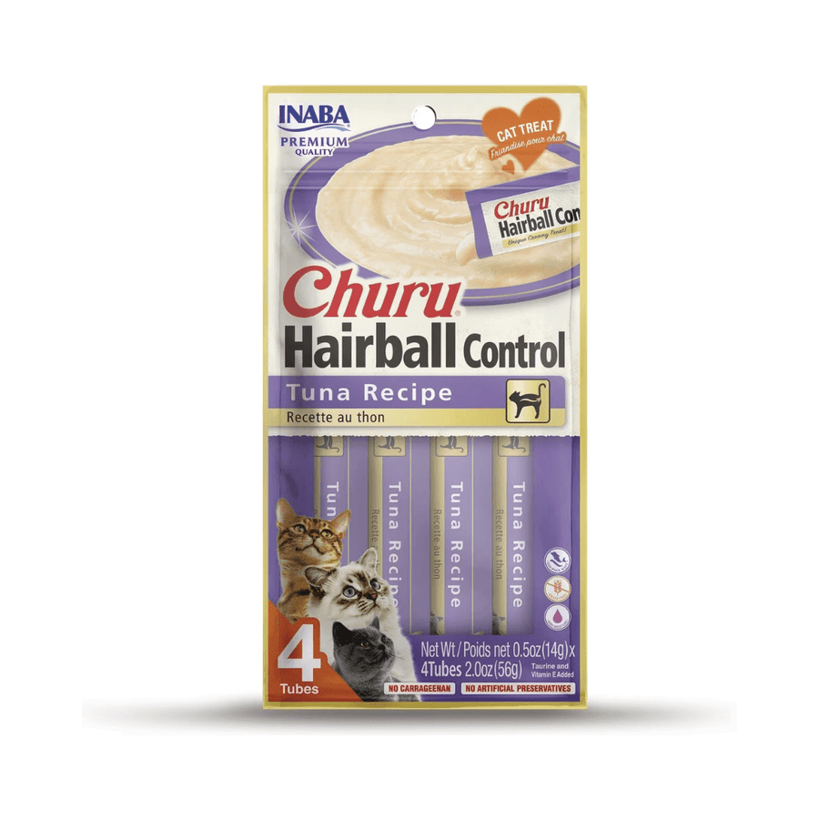 Inaba Cat Churu Hairball Control - Tuna Recipe - Toronto Pets