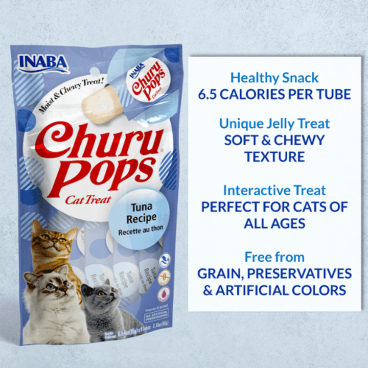 Inaba Cat Churu Pops - Tuna with Chicken Recipe - Toronto Pets