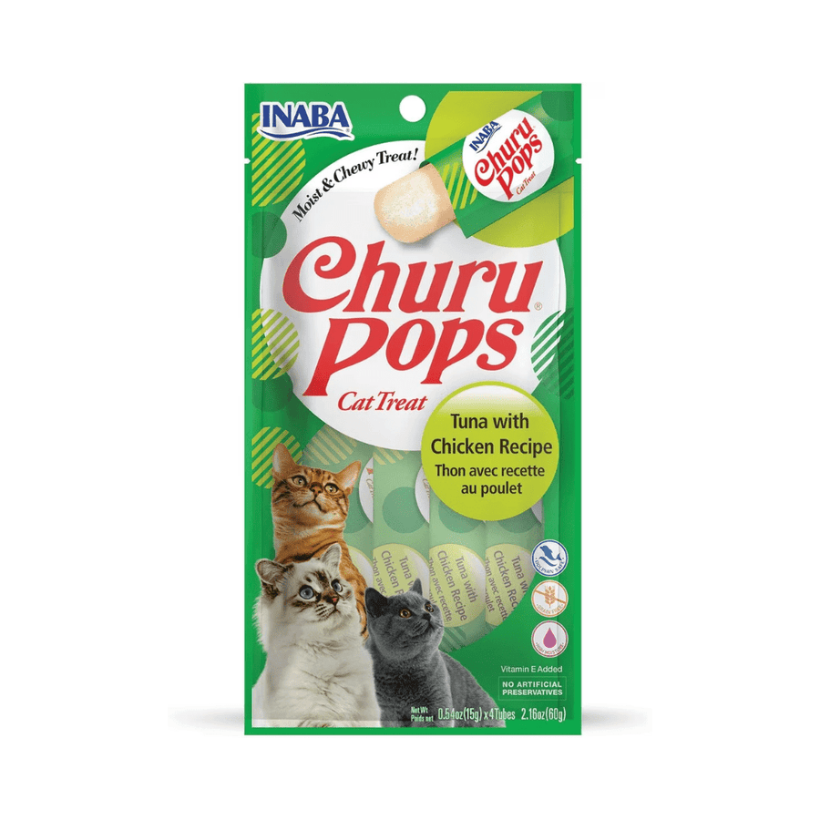 Inaba Cat Churu Pops - Tuna with Chicken Recipe - Toronto Pets