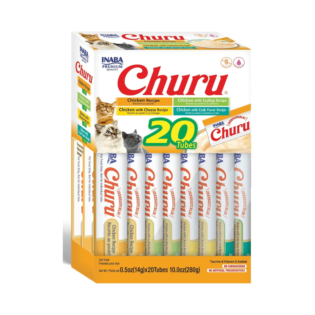 Inaba Cat Treats - Churu Purees Chicken Variety Box - Toronto Pets