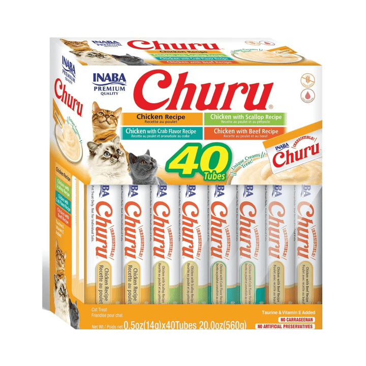 Inaba Cat Treats - Churu Purees Chicken Variety Box - Toronto Pets