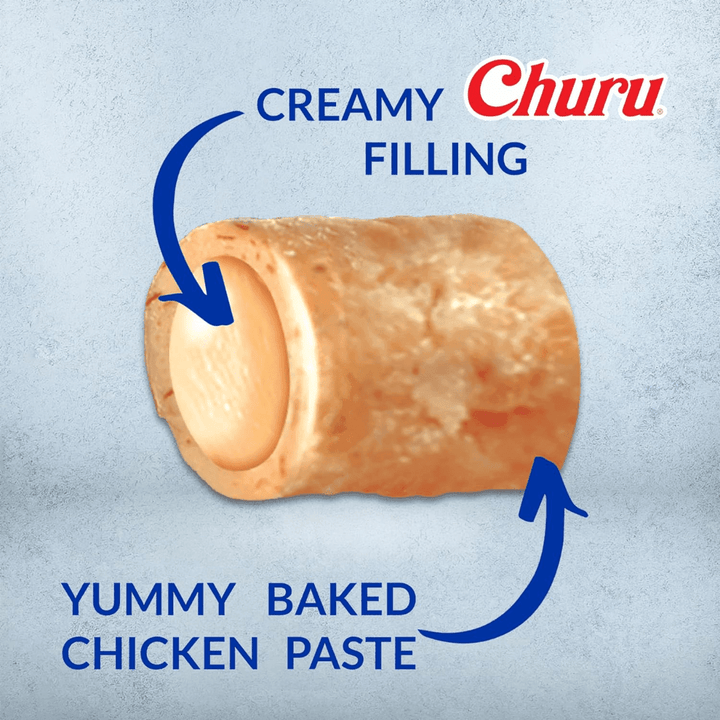 Inaba Dog Treats - Churu Bites Chicken Recipe wraps with Cheese - Toronto Pets