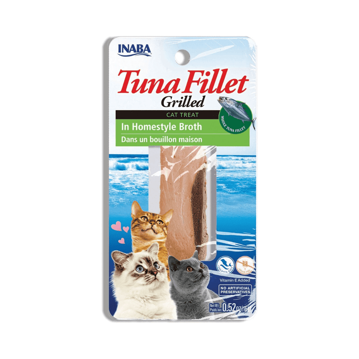 Inaba Wet Cat Treats - Tuna Fillet in Homestyle Broth - Toronto Pets