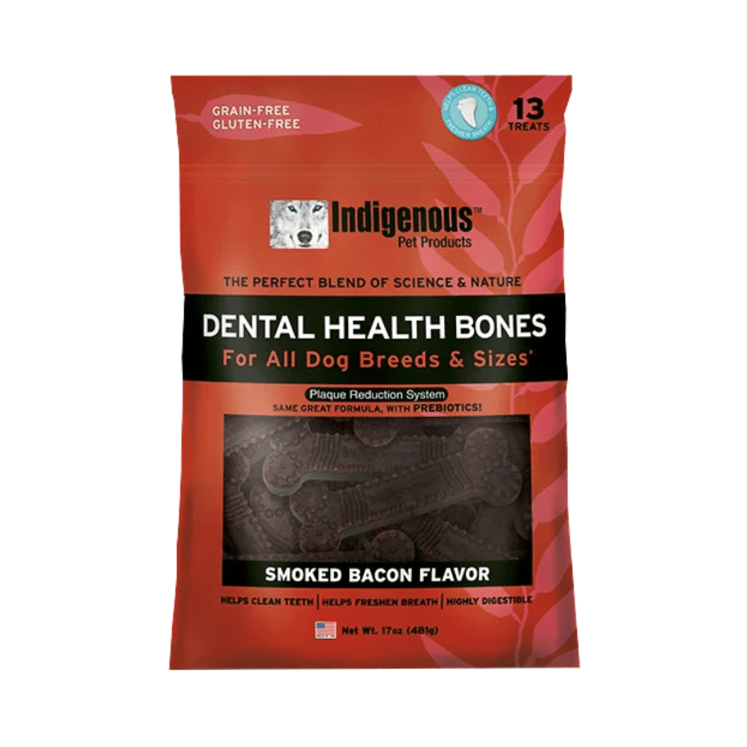 Indigenous Dog Dental Health Bones - Smoked Bacon Flavor - Toronto Pets