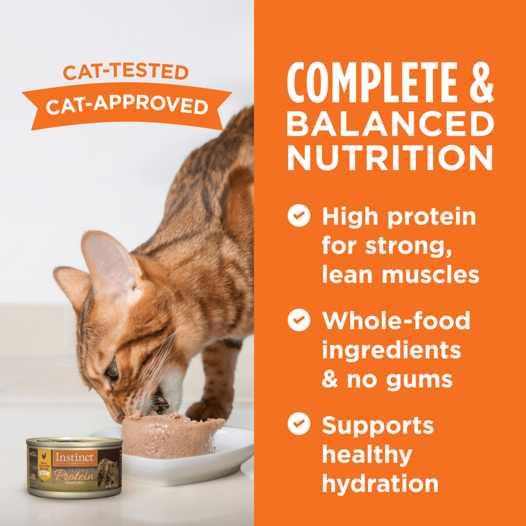 Instinct Wet Cat Food - Ultimate Protein Real Chicken Recipe Canned - Toronto Pets