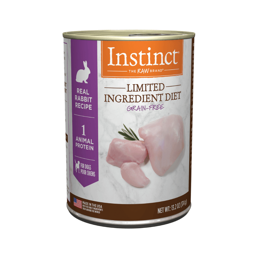 Instinct Wet Dog Food - Limited Ingredient Diet Real Rabbit Recipe Canned - Toronto Pets