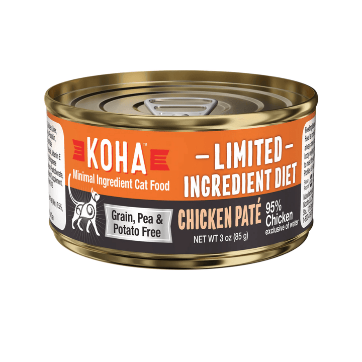 KOHA Wet Cat Food - Limited Ingredient Chicken Pate Canned - Toronto Pets