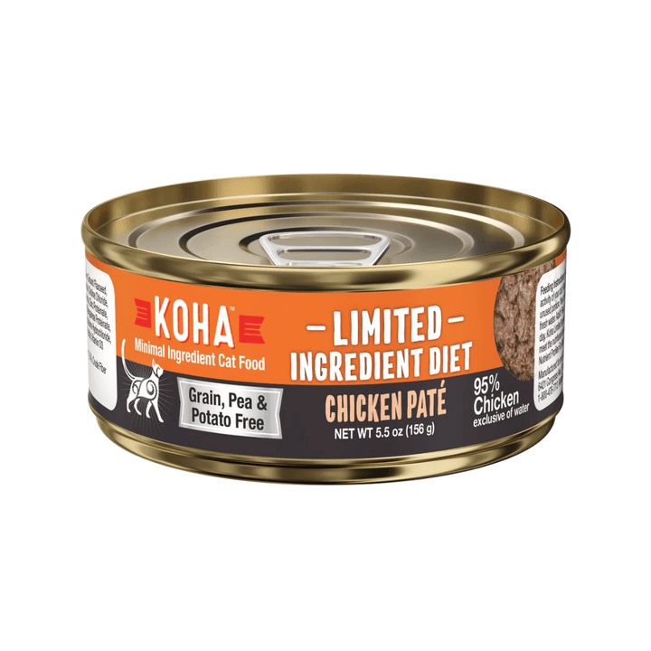 KOHA Wet Cat Food - Limited Ingredient Chicken Pate Canned - Toronto Pets